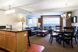 1 Bedroom Condo living and dining