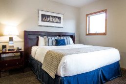 guest room bed