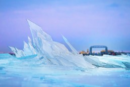 ice and Lift Bridge at Beacon Pointe